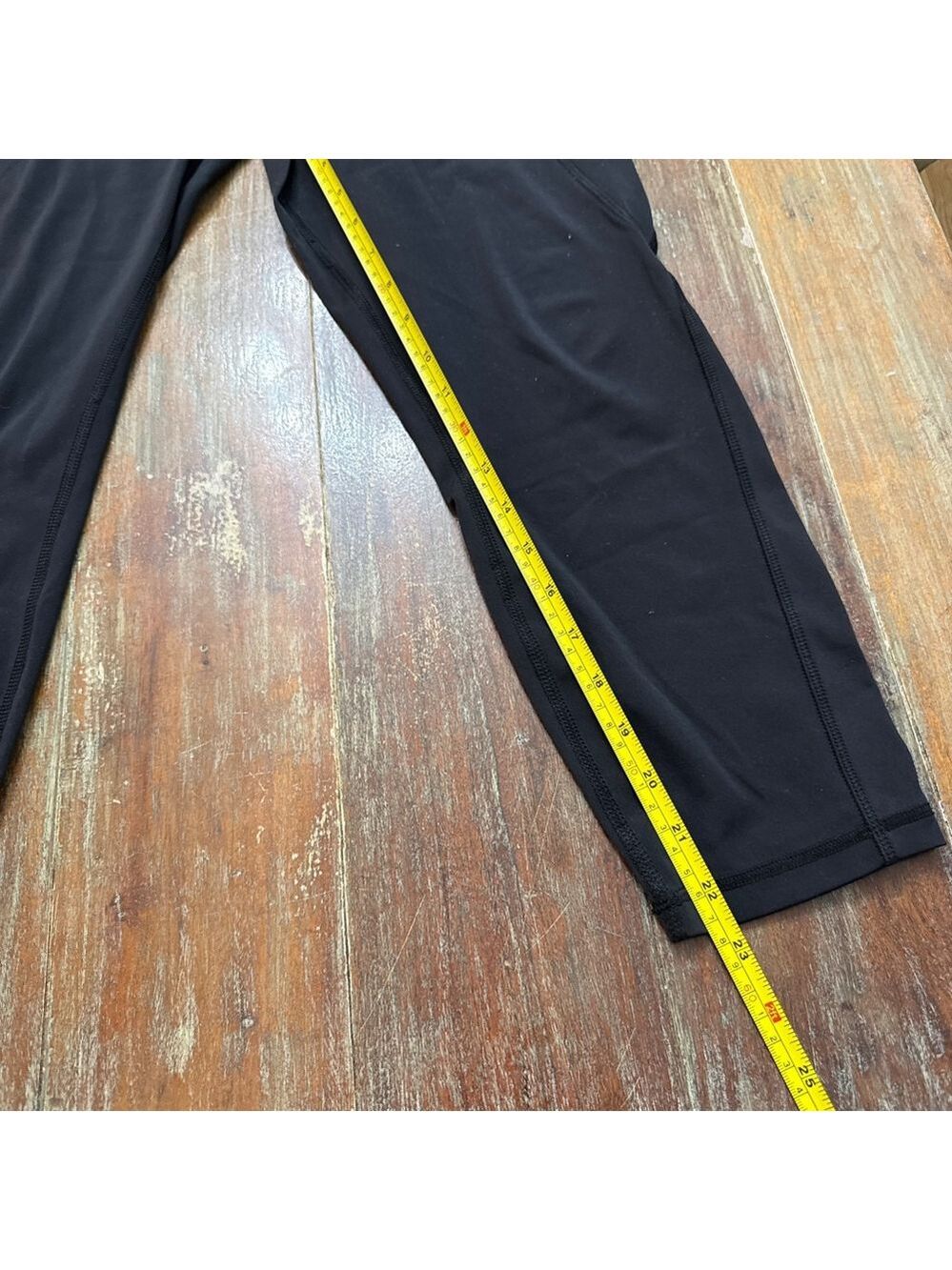 Gottex Black Leggings with Side Pocket XL Athletic Workout - Picture 9 of 11
